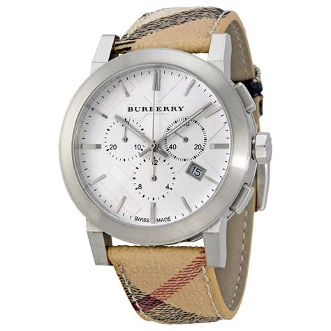 new burberry unisex bu9360 watch|Burberry The City Haymarket Check Watch .